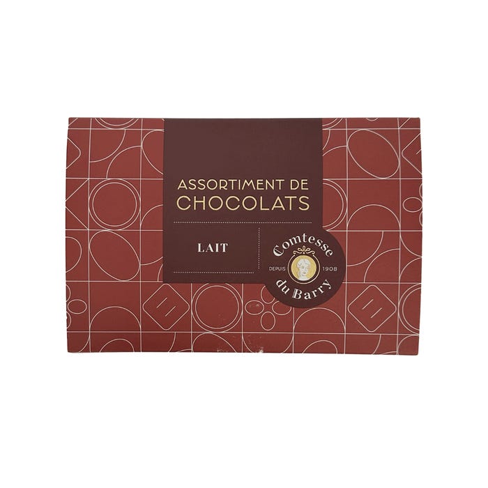 Assortiment de 15 chocolats au lait 140g main product photo