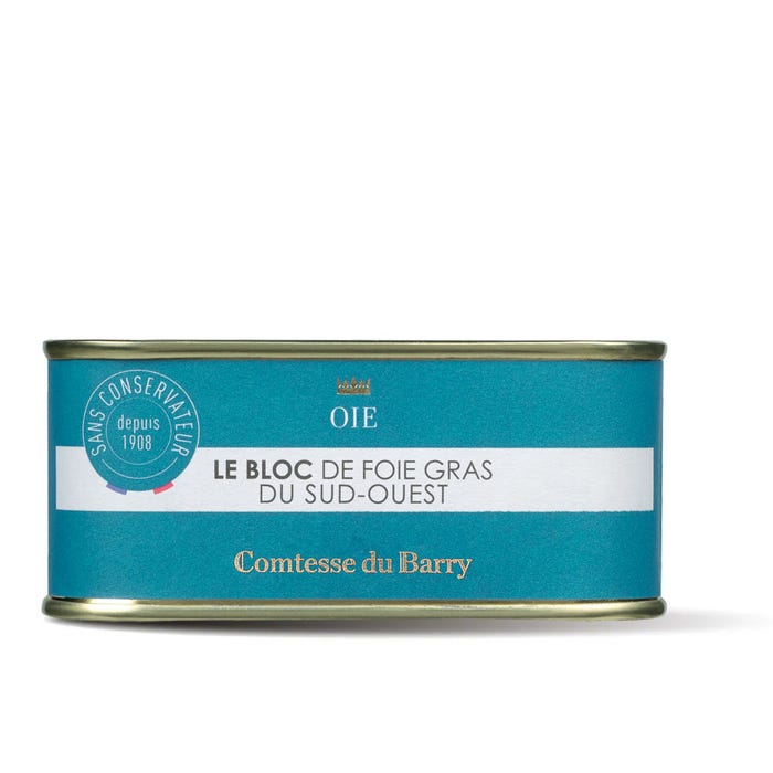 Bloc de foie gras d'oie du Sud-Ouest 210g main product photo