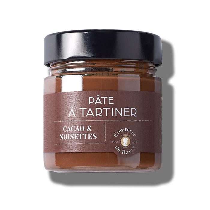 Pâte à tartiner cacao et noisettes 250g main product photo