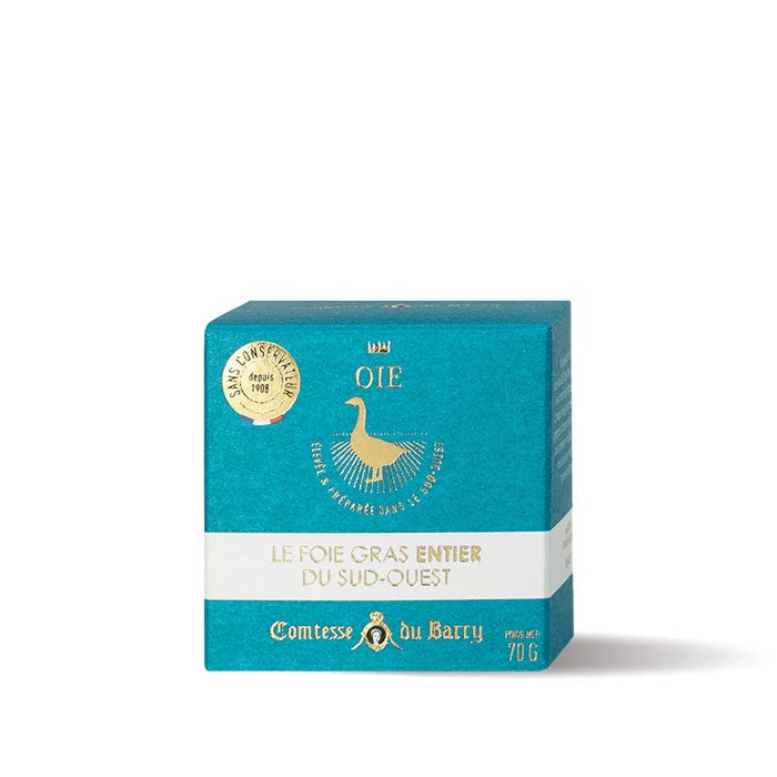 Foie gras d'oie entier du Sud-Ouest 70g main product photo