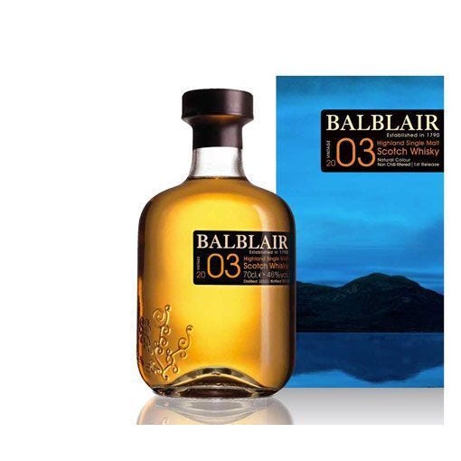 Whisky BALBLAIR 2005 Of main product photo