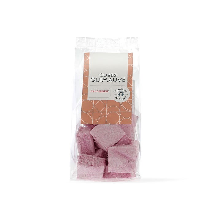 Cube de guimauve à la framboise 80g main product photo