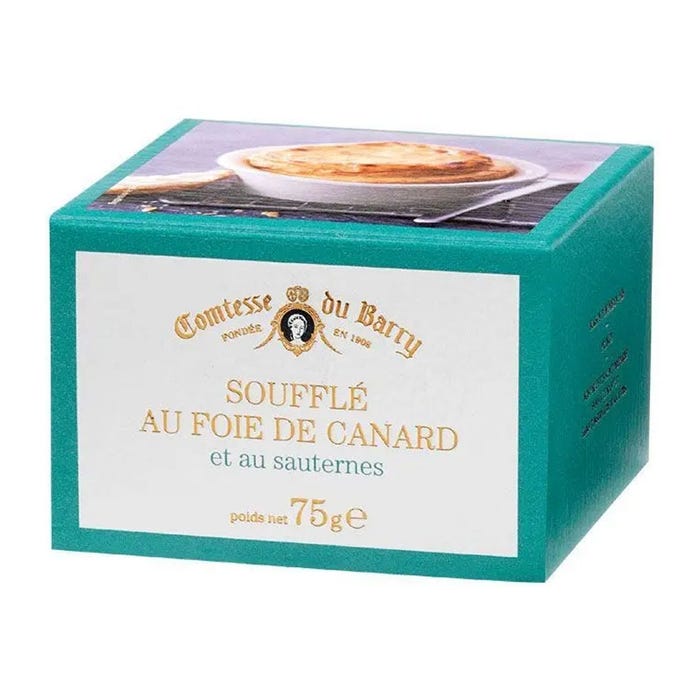 Soufflé au foie de canard et au Sauternes main product photo