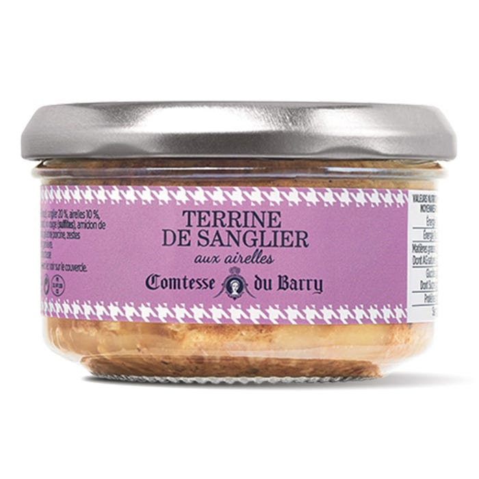 Terrine de sanglier aux airelles main product photo