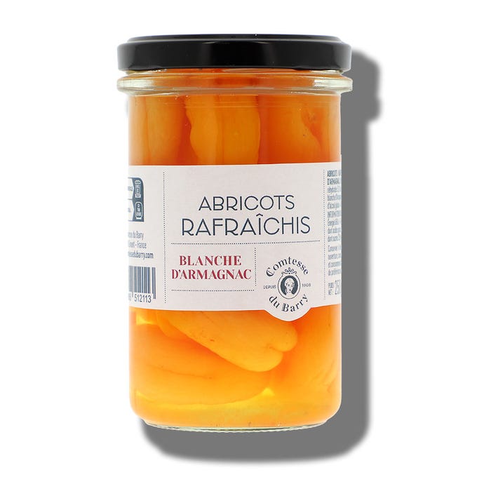 Abricots rafraîchis à la Blanche d'Armagnac 250g main product photo